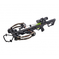 Bear Archery BearX Constrictor CDX Crossbow Package with Illum Scope Rope & Bolts RH / LH - Veil Stroke Camo