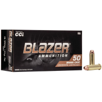 CCI Blazer Brass Handgun Ammunition .38 Spl 125 gr FMJ 865 fps 50/ct