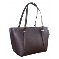 Megan by Tagua Leather HandBag Brown Tote type bag