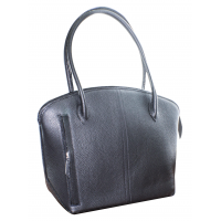 Megan by Tagua Leather HandBag Black Shopper type bag