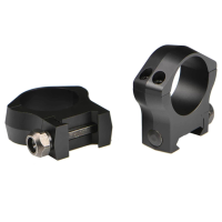 Christiansen Arms 2-Piece Ultralight PRSR-X2 Scope Rings 30mm Med 4-Screw