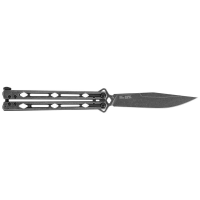 Kershaw Lucha Balisong Butterfly Knife Blackwash (4.5" Blackwash)