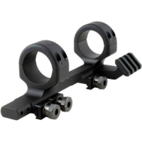 DNZ Freedom Reaper 1-Piece Forward Ring Picatinny Rail Mount with 45DAR - 30mm, Black