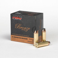 PMC Bronze Handgun Ammunition .44 Mag 180 gr JHP 1750 fps 25/ct