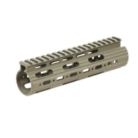 Leapers UTG Pro AR-15 7inch Super Slim Free Float Handguard-FDE Cerakote