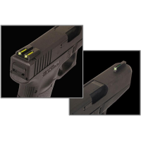 Truglo Brite Site TFO for Glock Slimline Models 42/43/43x/48 Set Sights Green Front / Yellow Rear