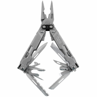 SOG Poweraccess Deluxe Multi-Tool Silver w/ Fabric Sheath and Hex Bit Kit