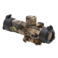 Truglo Gobble Stopper 30mm Dual Color Red Dot Sight - Illum. 3 MOA Center Dot Reticle Realtree APG