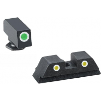 Ameriglo Classic Tritium NIght Sight Set 3-Dot for GLOCK 17,19, 22, 23, 24, 26, 27, 33, 34, 35, 37, 38, 39