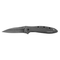 Kershaw Leek Folding Knife 3" Drop Point Blade Black