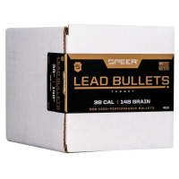 Speer Lead Handgun Bullets .38/.357 Mag .358" 148 gr LHBWC 500/ct