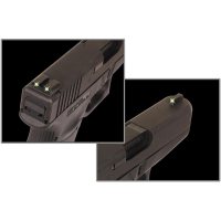 Truglo Tritium Night Sights For Glock 42/43/43x/48 Front Green Rear Green