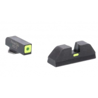 Green Tritium LimeGreenLumi Outline Square (non trit) REAR for Glock Gen 5