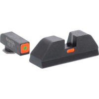 Green Tritium Outline Orange Square (non trit) REAR for Glock Gen 5