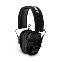 Walker's Razor Slim Shooter Folding Electronic Muff--Camo Grey