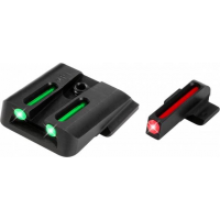 Truglo Fiber Optic Sight Set S&W M&P 380EZ - Red Front Green Rear