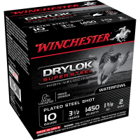 Winchester Supreme High-Velocity Drylok Super Steel Waterfowl 10 ga 3 1/2" MAX 1 3/8 oz #2 1450 fps - 25/box