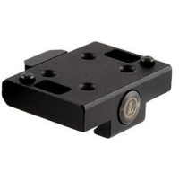 Leupold DeltaPoint Pro Cross Slot Mount Adapter For Leupold DeltaPoint Pro Reflex Sight LU119687 & LU119687, Matte