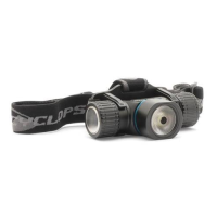 Cyclops Poseidon Rechargeable Headlamp Black 2000 Lumens