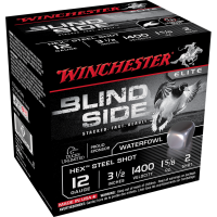 Winchester Blind Side Hex Shot 12 ga 3 1/2"  1 5/8 oz #2 1400 fps - 25/box