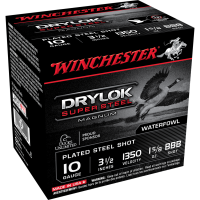 Winchester Super-X Drylok Super Steel 10 ga 3 1/2" MAX 1 5/8 oz #BBB  - 25/box