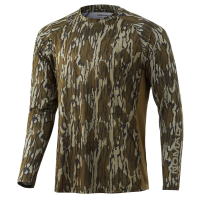 Nomad Camo Pursuit Long Sleeve Shirt Mossy Oak Bottomland M