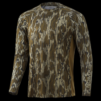 Nomad Camo Pursuit Long Sleeve Shirt Mossy Oak Bottomland 2XL
