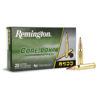 Remington Core-Lokt Tipped Rifle Ammunition .308 Win 165gr PT 2700 fps 20/ct