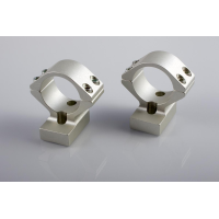 Talley Lightweight Alloy Mount Combo - Silver 1" - High, Kimber 8400