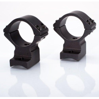 Talley Lightweight Alloy Scope Mounts - Black Anodized - 30mm - High, Weatherby Vanguard
