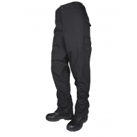 Tru-Spec BDU Basic Pants - 6.5oz. 65/35 Polyester Cotton Rip-Stop Zip Fly Closure Black Medium