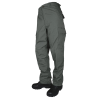 Tru-Spec BDU Basic Pants - 6.5oz. 65/35 Polyester Cotton Rip-Stop Zip Fly Closure Olive Drab Small