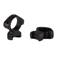 Konus 2-Piece Steel Riflescope Rings 1" High - Matte Black