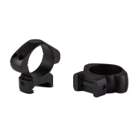 Konus 2-Piece Steel Riflescope Rings 30mm Low - Matte Black