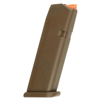 Glock G17 Factory Handgun Magazine FDE 9mm 17/rds Bulk