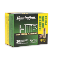 Remington HTP Handgun Ammunition .40 S&W 155 gr JHP 1205 fps 20/ct