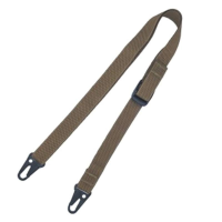 TacShield Sport Ridge 2 Point Rifle Sling 1" Wide HK Snap Hooks Coyote Brown