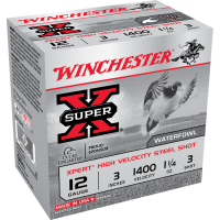 Winchester Xpert High-Velocity Steel 12 ga 3"  1 1/4 oz #3 1400 fps - 25/box
