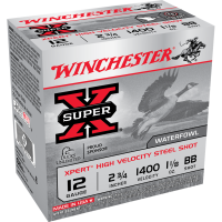 Winchester Xpert High-Velocity Steel 12 ga 2 3/4" 1 1/8 oz #BB 1400 fps - 25/box