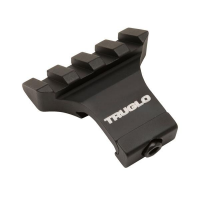 Truglo 2" Offset Picatinny 45 Degree Angled Rail Mount w/Recoil Lug