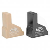 Adco Super Thumb Mag Loader/unloader 2/ct Black and Tan