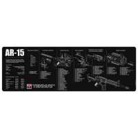 TekMat 12x36 Gun Cleaning Mat - AR-15 Black