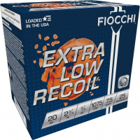 Fiocchi Low Recoil Lite Trainer 20 ga 2 3/4" 3/4 oz #7.5 - 25/box