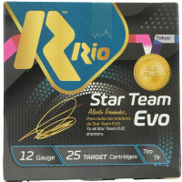 Rio Star Team EVO Shotshells 12ga 2-3/4" 1oz #8 1280 fps 25/ct