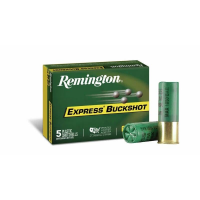 Remington Express Magnum Buckshot Shotshells 12 ga 3"15 plts 1225 fps #00 5/ct