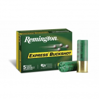 Remington Express Magnum Buckshot Shotgun Ammo 12 ga 3" 4 dr 41 plts #4B 1225 fps 5/ct