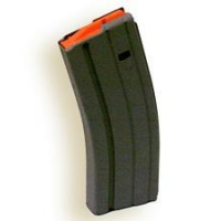 ASC AR Family Rifle Magazine Orange Follower .223 Remington Black Stainless Steel 30/rd