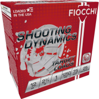 Fiocchi Shooting Dynamics Shotshells 12ga 2-3/4 in 1oz #7.5  1250 fps 25/ct