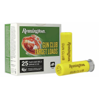 Remington Gun Club Target Load 20 ga 2 3/4" 2 1/2 dr 7/8 oz #7.5 1200 fps 25/ct