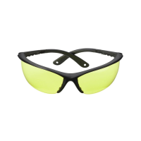 Champion Ballistic Shooting Glasses Open Frame Black with Yellow Lens